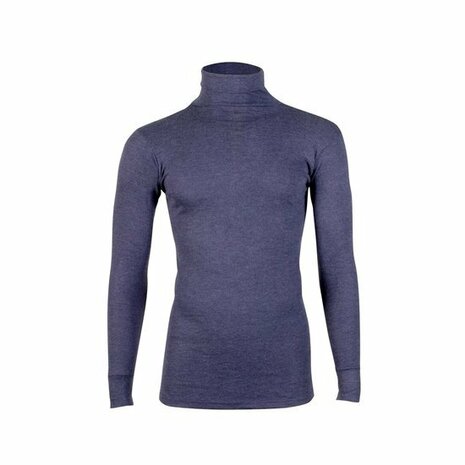 Beeren Unisex Thermo Colshirt Lange Mouw Marine