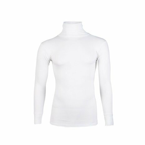 Beeren Thermo Unisex Colshirt Lange Mouw Wolwit