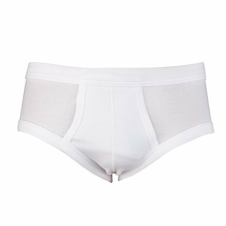 Beeren Heren Briljant Slip Gulp Wit 2-Pack