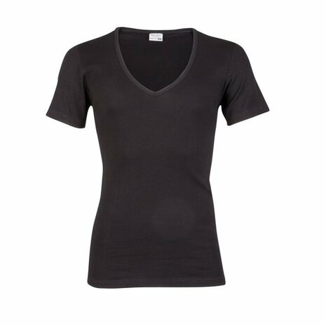 Beeren M3000 Heren T-shirt Diepe V-hals Zwart