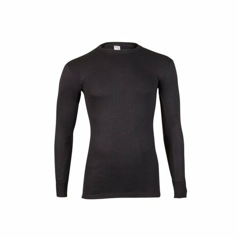 Beeren Heren Thermo Shirt Lange Mouw Zwart