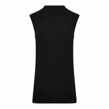Beeren M3000 Heren Mouwloos Shirt Extra Lang Zwart