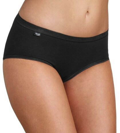 Sloggi Dames Basic+ Midi Zwart