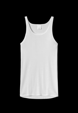 Schiesser Heren Hemd Wit - Original Feinripp