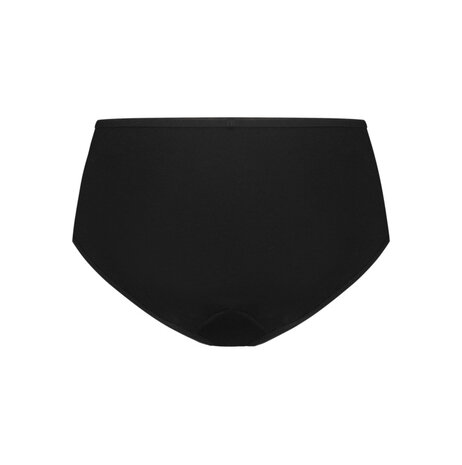 Ten Cate Dames Midi slip met kant - Zwart