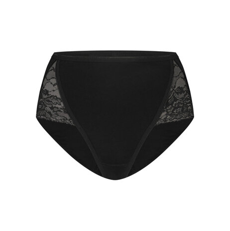 Ten Cate Dames Highleg met kant - Zwart