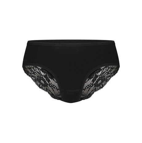Ten Cate Dames Hipster Met Kant - Zwart