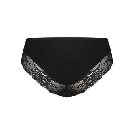 Ten Cate Dames Hipster Met Kant - Zwart