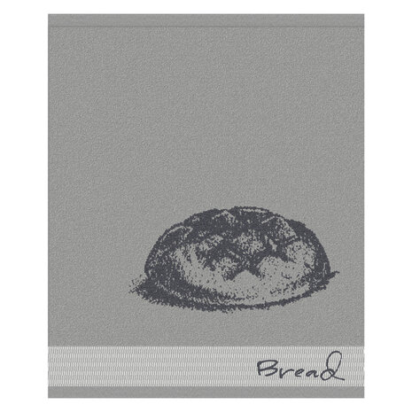 DDDDD keukendoek bread 50x55 grey