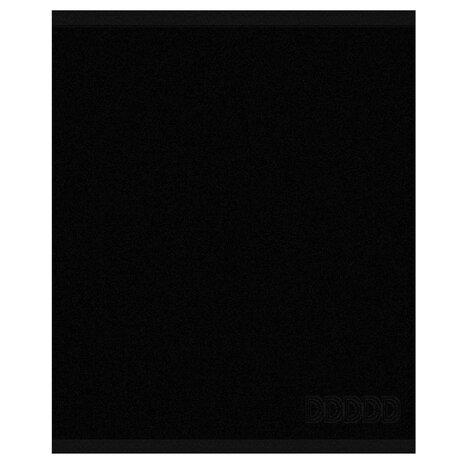 DDDDD keukendoek logo 50x55cm black