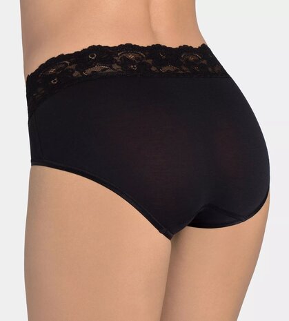 Sloggi Dames Romance Midi slip Zwart
