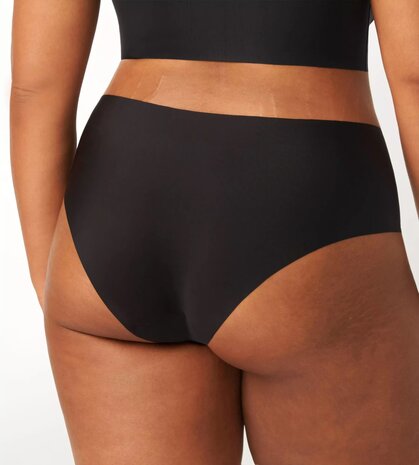 Sloggi Dames Zero Feel 2.0. Hipster Zwart