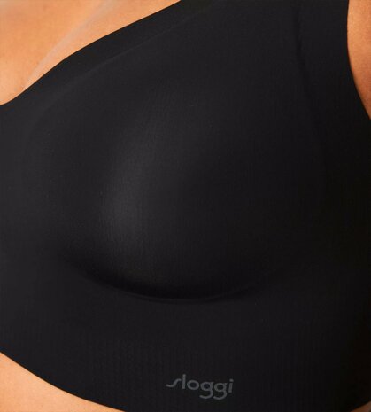 Sloggi Dames Zero Feel 2.0. Bralette Zwart