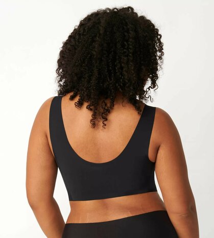 Sloggi Dames Zero Feel 2.0. Bralette Zwart