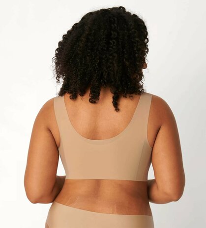 Sloggi Dames Zero Feel 2.0. Bralette Cognac