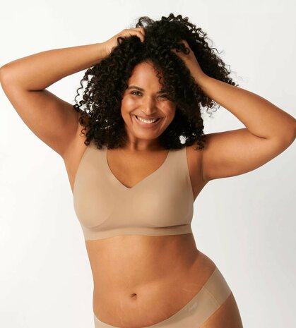 Sloggi Dames Zero Feel 2.0. Bralette Cognac
