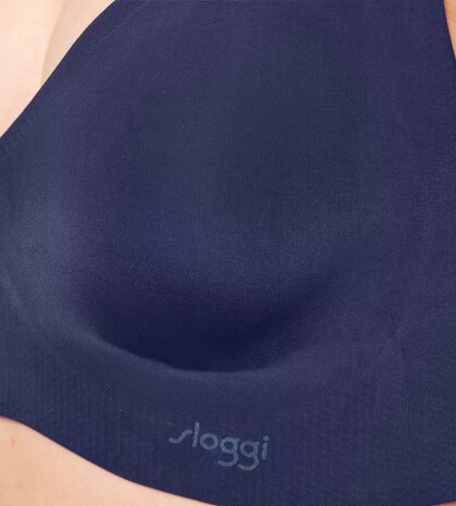 Sloggi Dames Zero Feel 2.0. Bralette True Navy