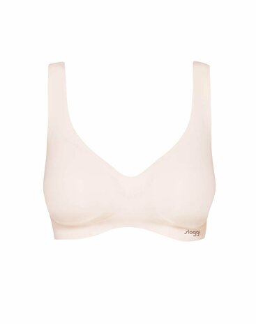 Sloggi Dames Zero Feel 2.0. Bralette Silk White