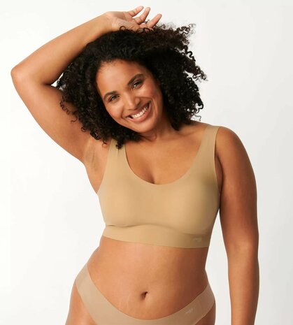 Sloggi Dames Zero Feel 2.0. Top Cognac