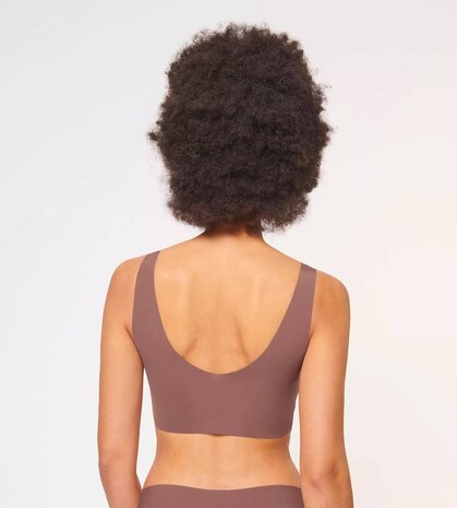 Sloggi Dames Zero Feel 2.0. Top True Cacao