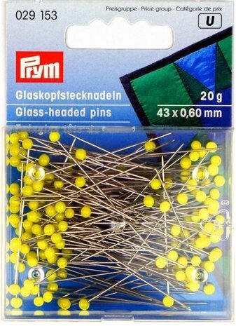 Prym Quilt/Glaskopspelden Lang