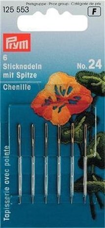 Prym Borduurnaalden Met Punt no24-6 stuks