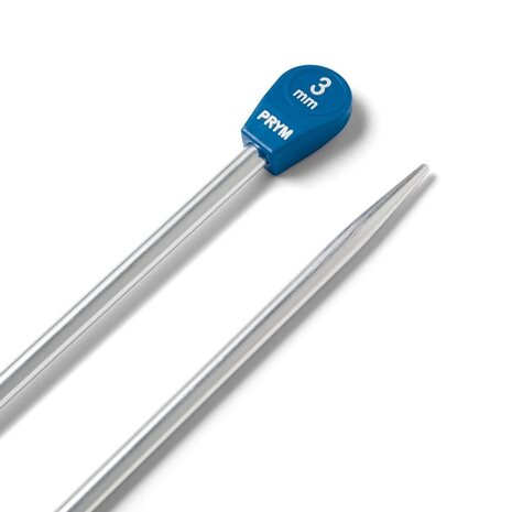 Breinaalden aluminium zilverkleurig 40 cm 3,00 mm