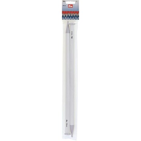 Prym 2 breinaalden Jumbo 40cm dikte 15mm