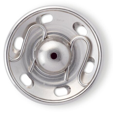 Prym opnaaibare drukknoop 21 mm zilver-3stuks