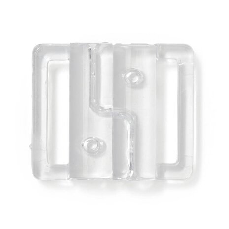 Prym bikini sluiting 20 mm transparant 416 158