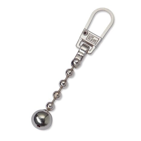 Prym Fashion Zippers Ritsenschuiver Kogelketting Zilverkleurig
