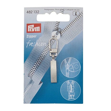 Prym  - Fashion Zippers -  Ritsenschuiver Classic - mat zilverkleurig