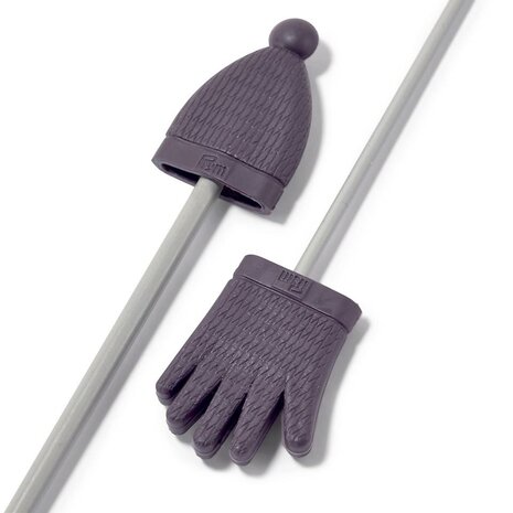 Puntenbeschermers 2,0 - 2,5 mm kunststof donkerpaars