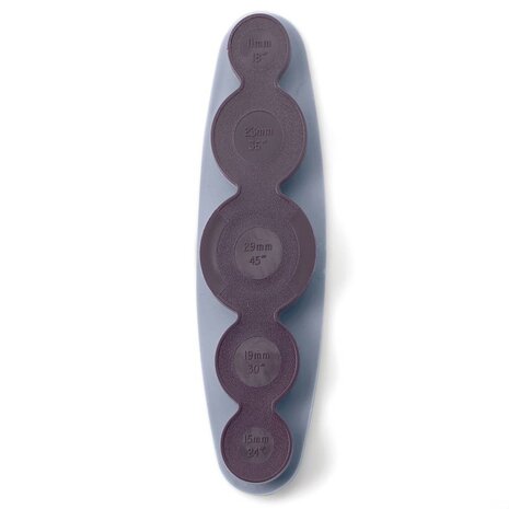 Prym Universele matrijs voor stofknopen met de maten 11-29mm