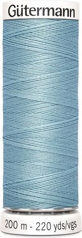 G&uuml;termann Naaigaren - Blauw - Nr 71 - 200 meter