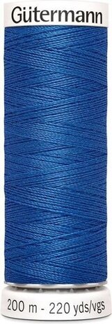 G&uuml;termann Naaigaren - Blauw - Nr 78 - 200 meter