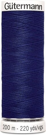 G&uuml;termann Naaigaren - Blauw - Nr 309 - 200 meter