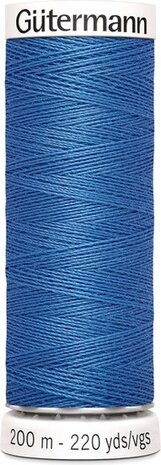 G&uuml;termann Naaigaren - Blauw - Nr 311 - 200 meter