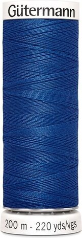 G&uuml;termann Naaigaren - Blauw - Nr 312 - 200 meter