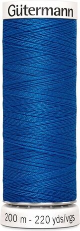 G&uuml;termann Naaigaren - Blauw - Nr 322 - 200 meter