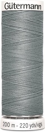 G&uuml;termann Naaigaren - Grijs - Nr 545 - 200 meter