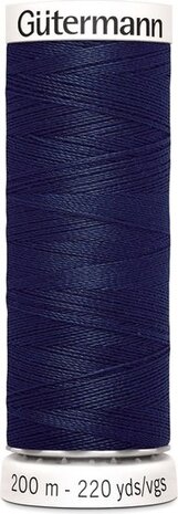 G&uuml;termann Naaigaren - Blauw - Nr 711 - 200 meter