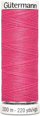 G&uuml;termann Naaigaren - Roze - Nr 986 - 200 meter