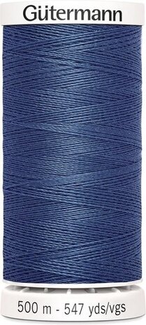 G&uuml;termann Naaigaren Blauw - Nr 68- 500 meter