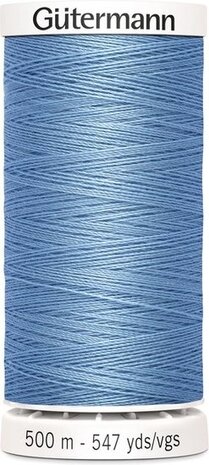 G&uuml;termann Naaigaren Blauw - Nr 143- 500 meter