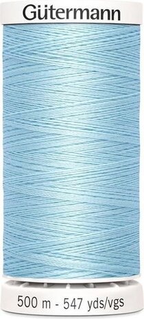 G&uuml;termann Naaigaren Blauw - Nr 195- 500 meter