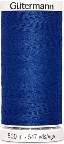 G&uuml;termann Naaigaren Blauw - Nr 214- 500 meter
