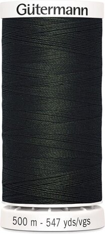 G&uuml;termann Naaigaren Donkergroen - Nr 304- 500 meter