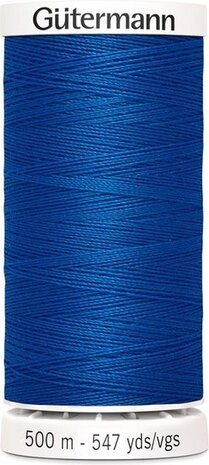 G&uuml;termann Naaigaren Blauw - Nr 322- 500 meter
