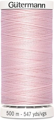 G&uuml;termann Naaigaren Roze - Nr 659- 500 meter